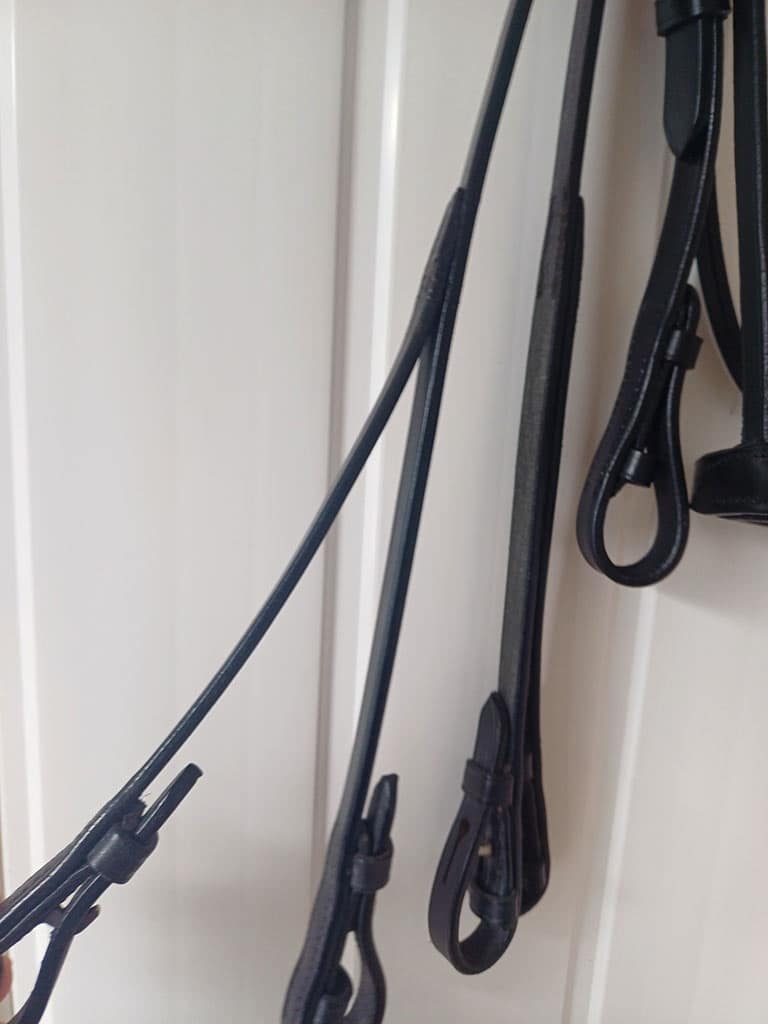 Ascot By Dever Comfort Padded Show Bridle In Black - Foto 7